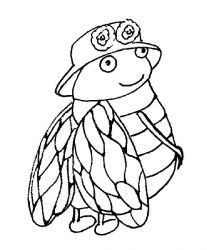 plansa de colorat animale #4