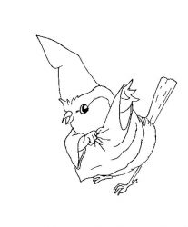 plansa de colorat animale #7