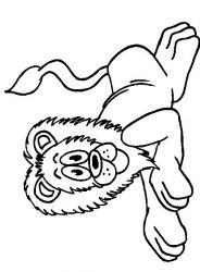 plansa de colorat animale #5