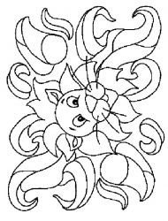 plansa de colorat animale #10