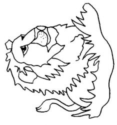 plansa de colorat animale #14