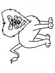 plansa de colorat animale #19