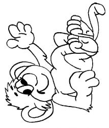 plansa de colorat animale #20