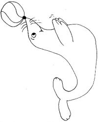 plansa de colorat animale #20