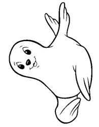 plansa de colorat animale #2