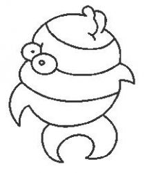 plansa de colorat animale pestisori #16