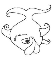 plansa de colorat animale pestisori #17