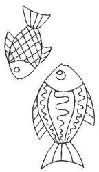 plansa de colorat animale pestisori #19