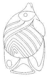 plansa de colorat animale pestisori #3