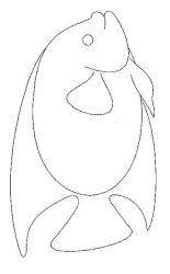 plansa de colorat animale pestisori #13