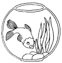 plansa de colorat animale pestisori #5