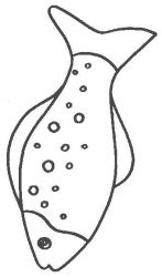 plansa de colorat animale pestisori #12