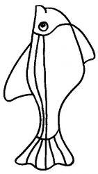 plansa de colorat animale pestisori #13