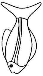 plansa de colorat animale pestisori #14