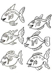 plansa de colorat animale pestisori #18