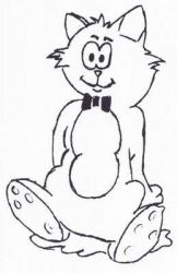 plansa de colorat animale #7