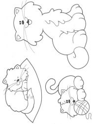 plansa de colorat animale #3