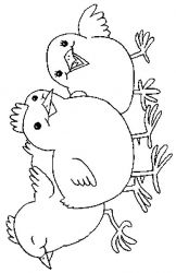 plansa de colorat animale #13