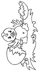 plansa de colorat animale #21