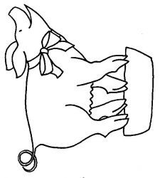 plansa de colorat animale #15