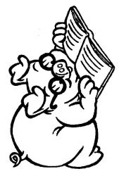 plansa de colorat animale #17