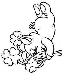 plansa de colorat animale #14