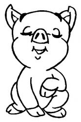 plansa de colorat animale #10