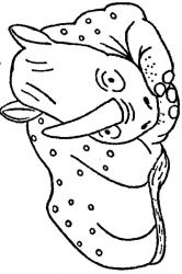 plansa de colorat animale #5