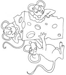 plansa de colorat animale #20