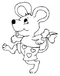 plansa de colorat animale #3