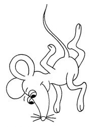 plansa de colorat animale #18