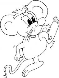 plansa de colorat animale #4