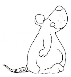 plansa de colorat animale #7