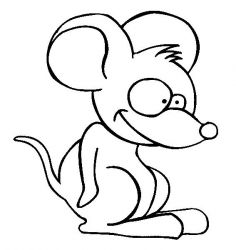 plansa de colorat animale #15