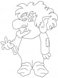 plansa de colorat animale #3