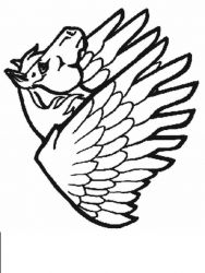 plansa de colorat animale #3