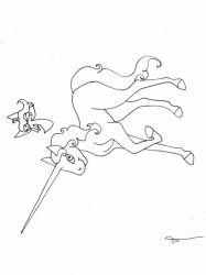 plansa de colorat animale #13