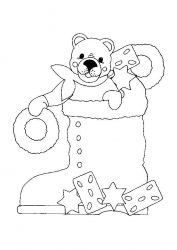 plansa de colorat animale #2