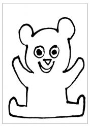 plansa de colorat animale #7