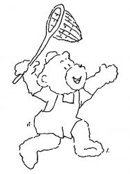 plansa de colorat animale #4