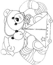 plansa de colorat animale #13