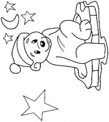 plansa de colorat animale #15