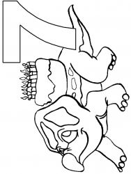 plansa de colorat aniversari #10