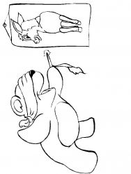 plansa de colorat aniversari #20