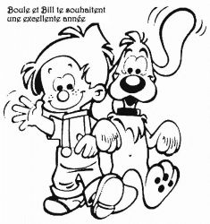 plansa de colorat anul nou #18