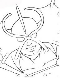 plansa de colorat aquaman #20