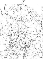 plansa de colorat arthur and the minimoys #16