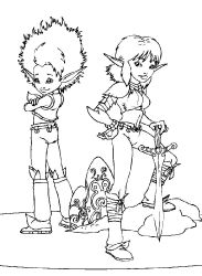 plansa de colorat arthur and the minimoys #1