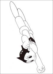 plansa de colorat astro boy #7