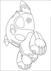 plansa de colorat astro boy #16